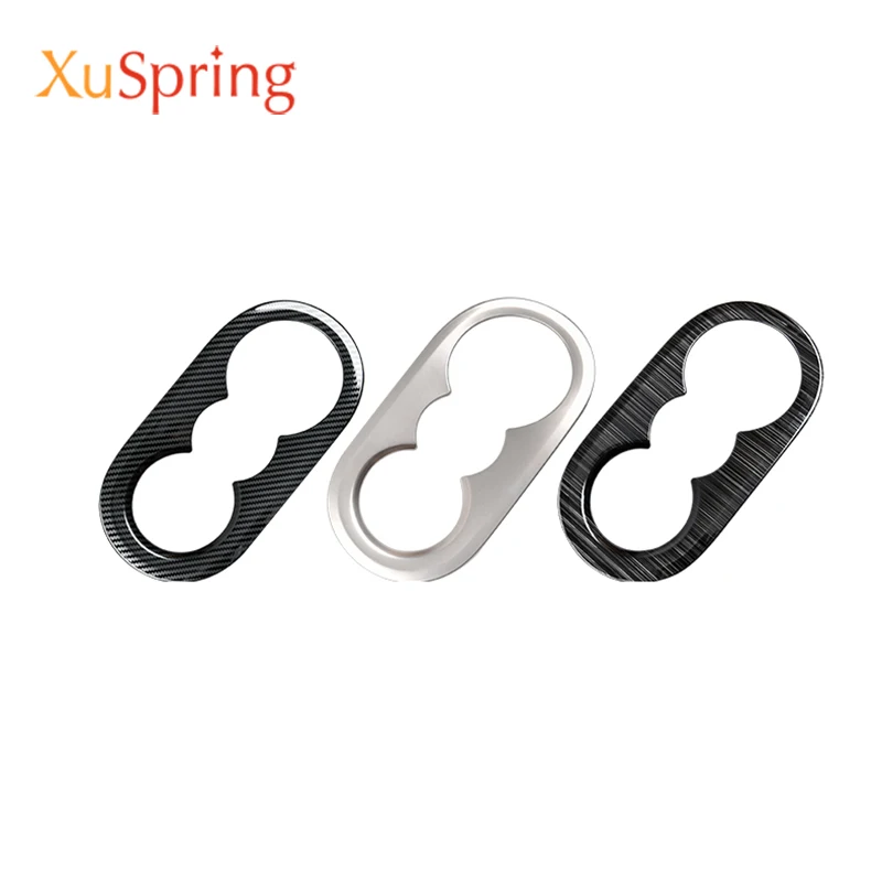 حامل الكأس للمقعد الخلفي للسيارة لـ VW ID.4 ID4 GTX Crozz Pro X 2021 2022 2023 ملصقات غطاء الكسوة إطار الشرائط مقبلات التصميم #4