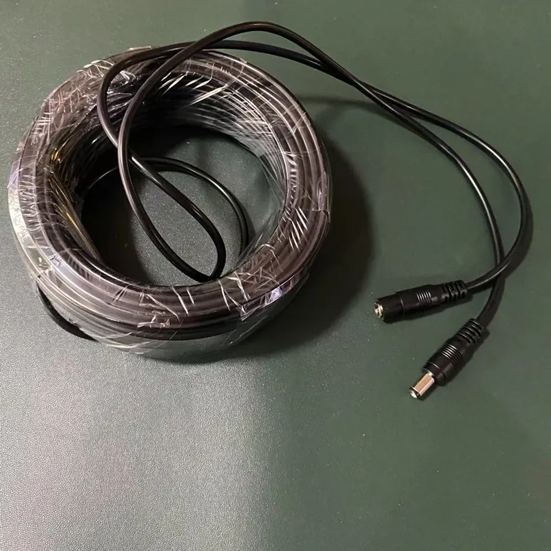 DC 12V Power Adapter Extension Cable 3M/5M/10M/15M/20M/30M CCTV Camera Extension Cable Power Adapter 5.5x2.1mm DC Plug