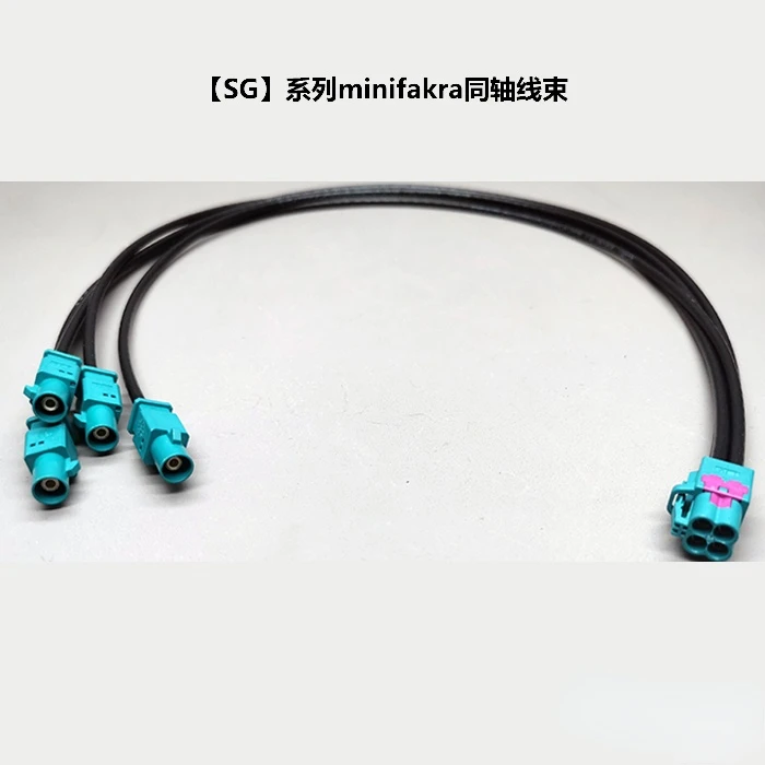 Coaxial Harness | Minifakra | Four in One | Male and Female 500mm
