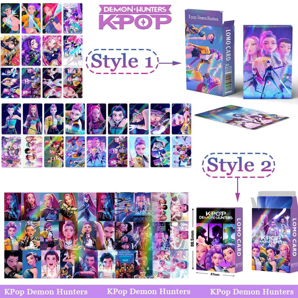 Pulseras KPop Demon Hunters, pulsara con cuentas a moda para niñas, figura de dibujos animados, accessori de joía, juguet