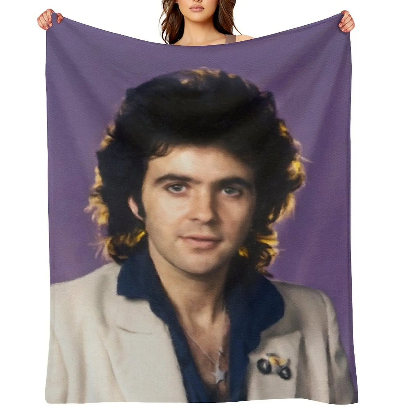 

David Essex, Music Star Throw Blanket Cute Decorative Throw Sofa Quilt Bed Blankets