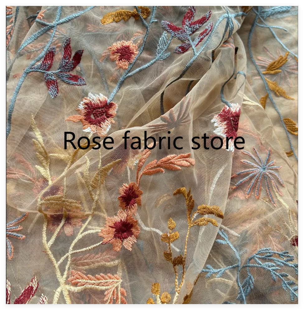 tecido-de-renda-de-malha-macia-com-bordado-de-flores-multicoloridas-tecido-de-costura-artesanal-com-flores-de-rattan-saia-de-vestido-diy