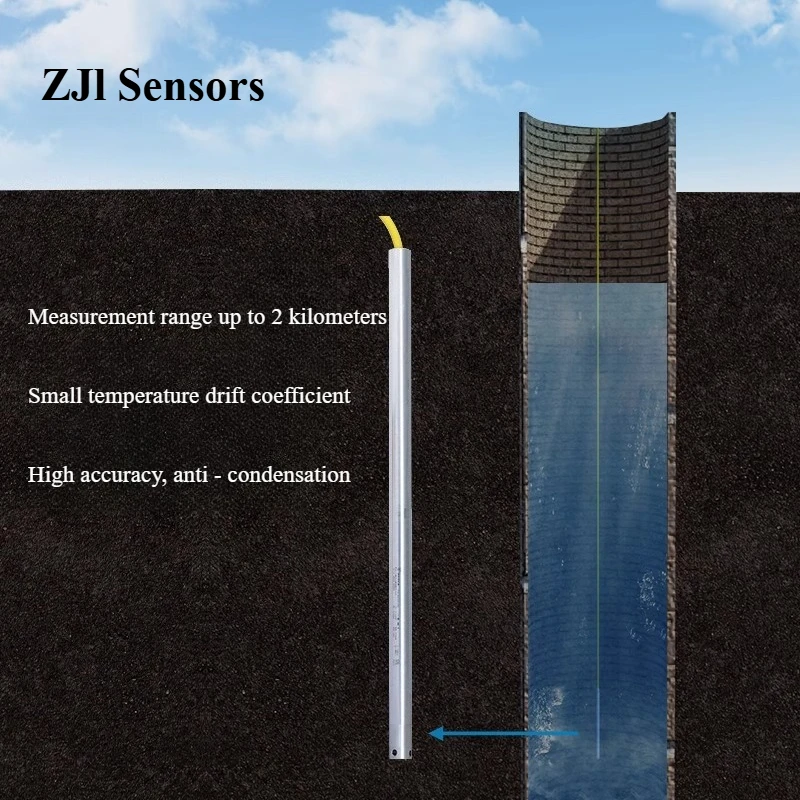 

CYW16 Deep Well Type Input Liquid Level Transmitter High Precision Water Level Gauge Measurement Liquid Level Sensor