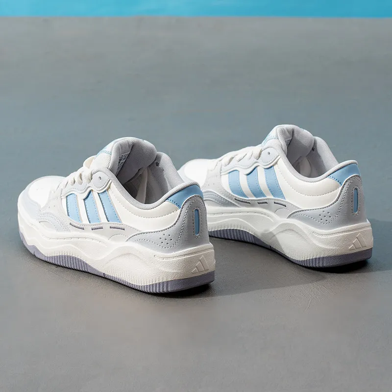 2026 Adidas KZ6684 Mens Low Top Synthetic Leather Thick Platform Casual Skate Sneakers