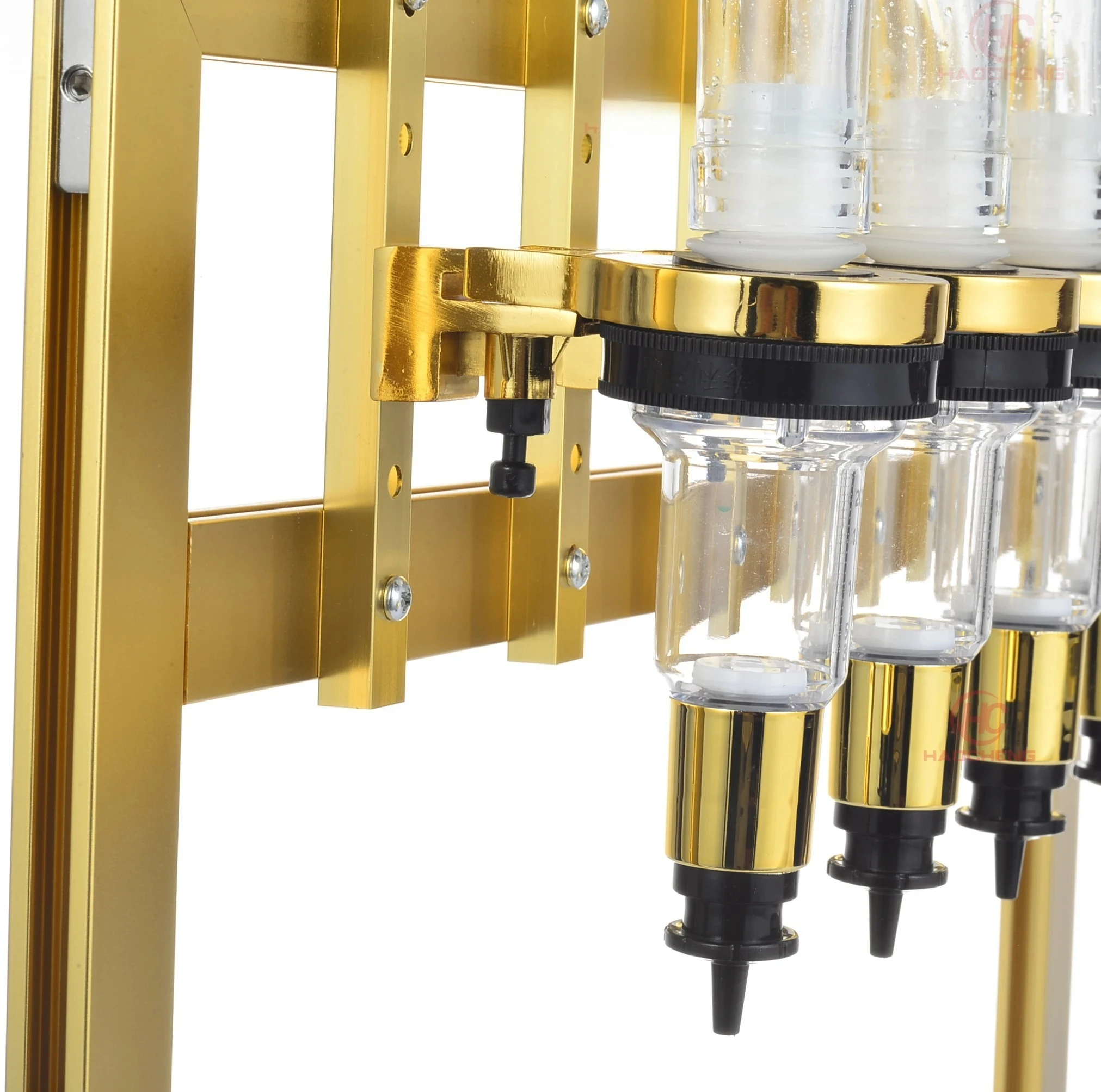 Custom 375ml 750ml Single Perfume Bar Dispenser Set 6/8/12 Bottles Perfume Dispenser with Scale