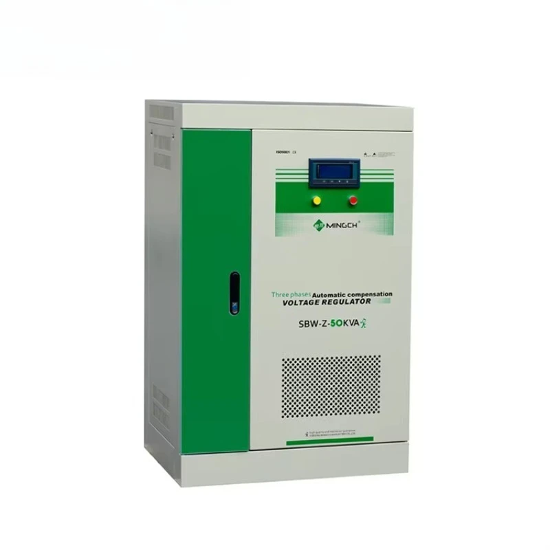 

Single Three Phase Contact Type 50KVA 50KW 60KVA 60KW LED Digital Display Automatic Voltage Regulator Stabilizer