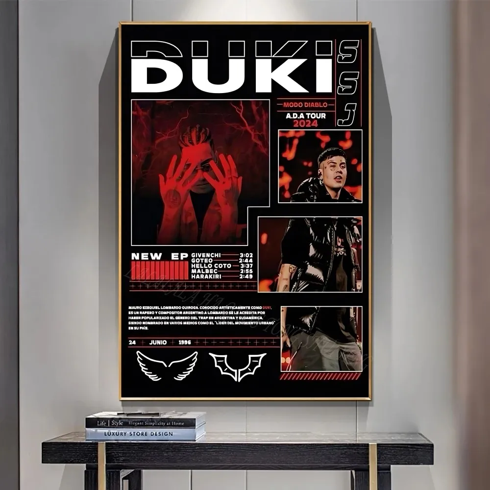 D-Duki Poster Paper Print Home Living Room Bedroom Entrance Bar Cafe Art Painting Decoration