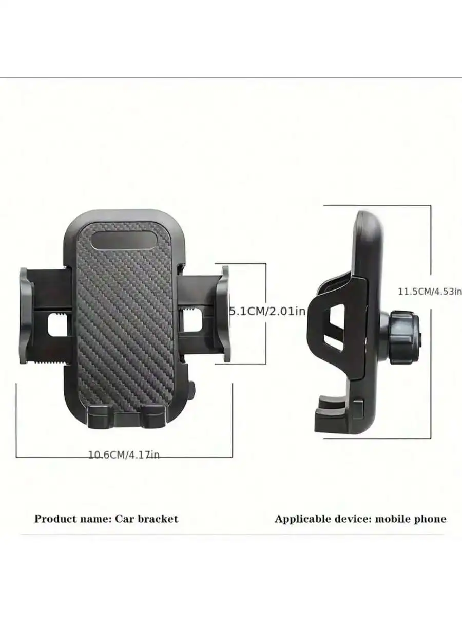 

Car Phone Holder With Suction Cup Dashboard Mount For Mobile Phone