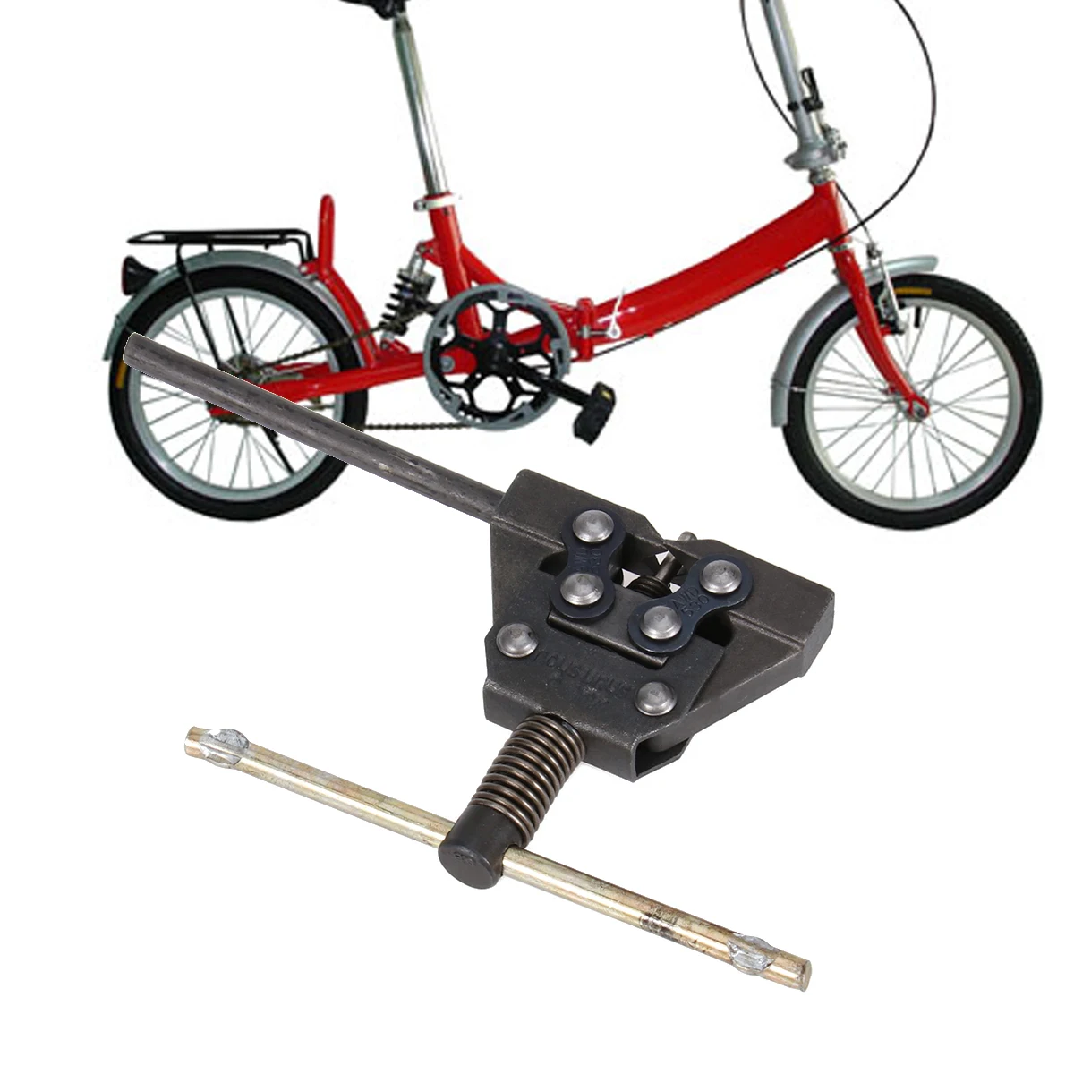 

Universal Bike Chain Tool Bike Chain Splitter Cutter Breaker Remove And Install Breaker Spliter Tool (Black)