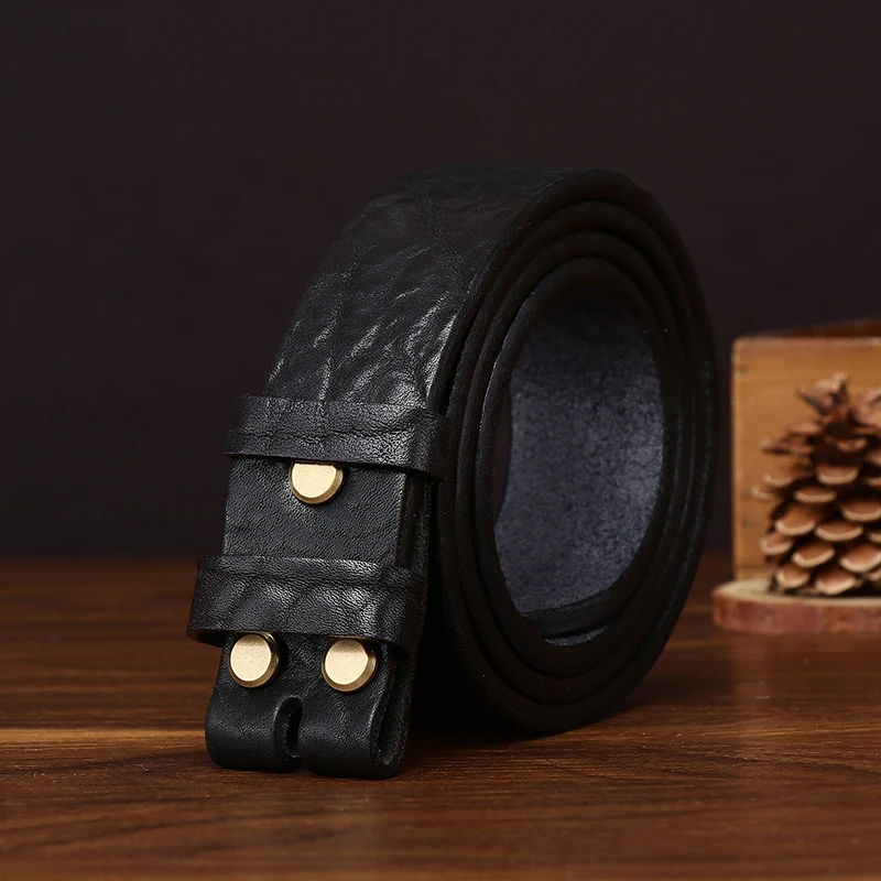 retro-leather-belt-men's-genuine-leather-buckle-top-layer-cowhide-tree-pattern-rough-individual-waist-belt