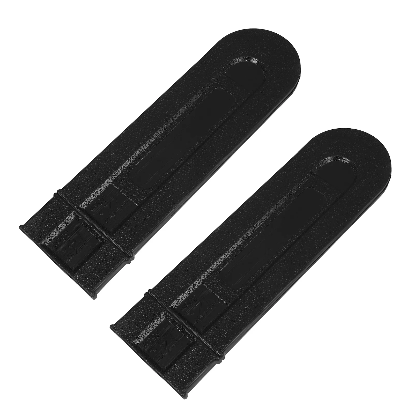 

2pcs Chainsaw Bar Cover Guide Sleeve Plastic Protective Case For Storage Transport Power Tools Accessory Replacement Part
