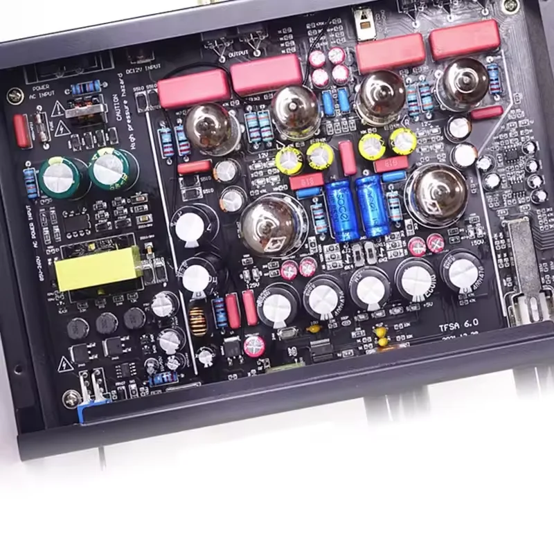 クラシック6922回路真空管プリアンプ Bt 5.0 クラスAオーディオファイル 6N2 6K4真空管HIFIプリアンプ レコードプレーヤー用アンプ USBロスレス再生