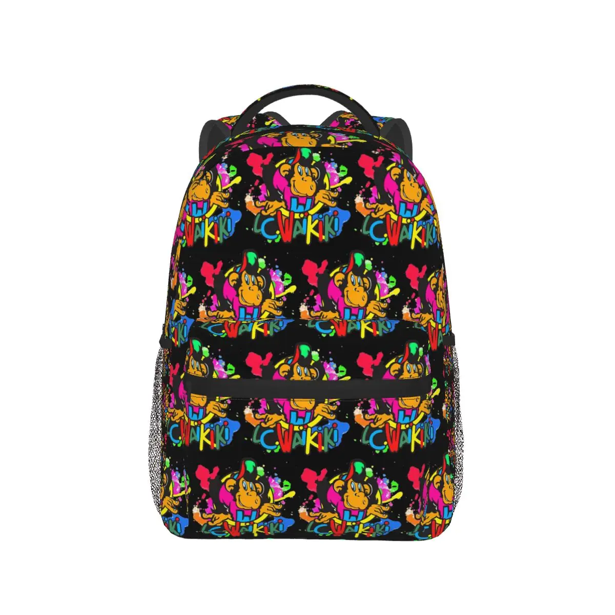 

Lc Waikiki Monkey Graphic Backpack Hot Sale Daypack Large Capacity Boys Girls BookBag School Bag Shoulder Bags for Men Women