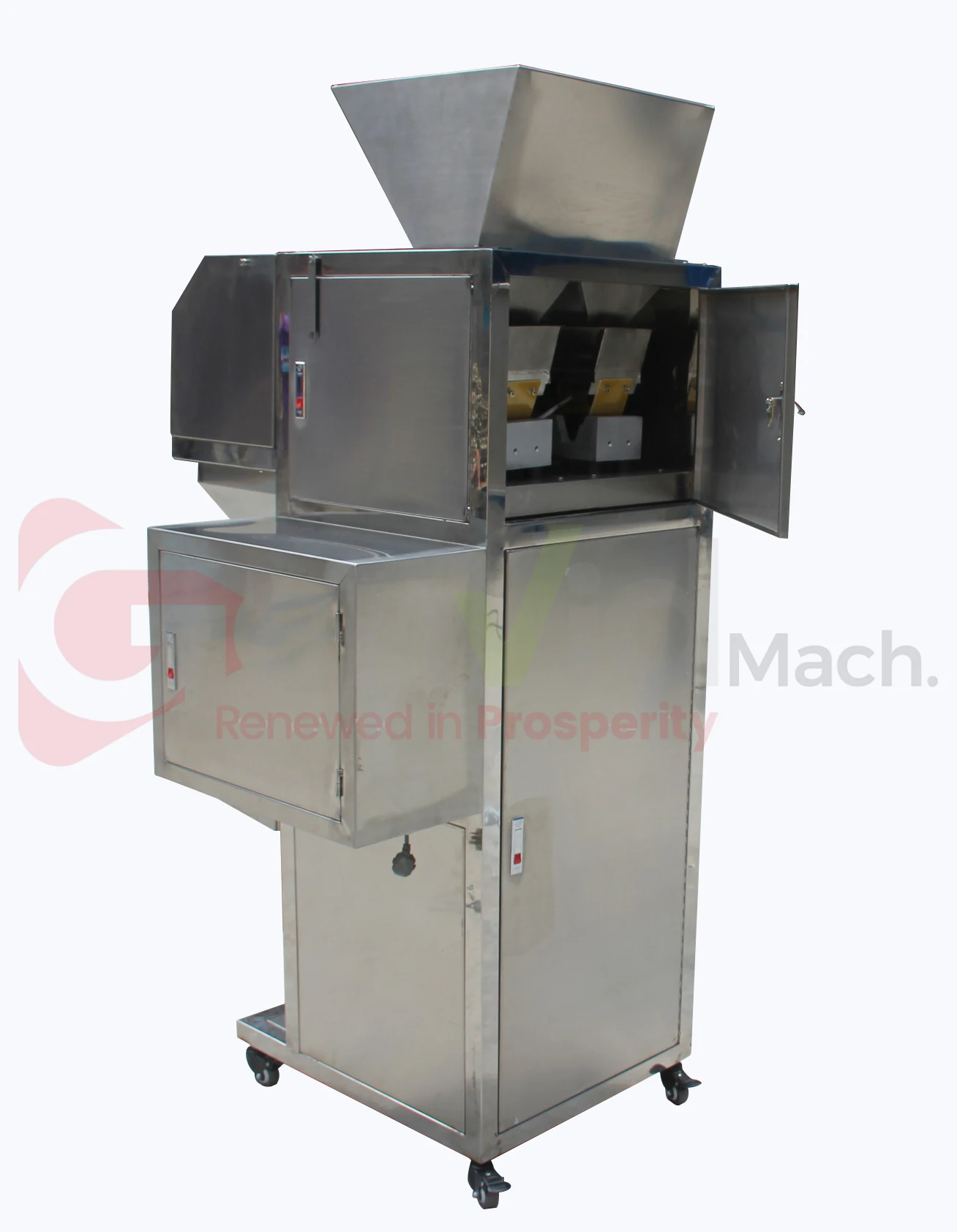 Automatic Granule Sprinkles Beans Weighing Filling Machine Bucket Lifting Feeder Converyor Table