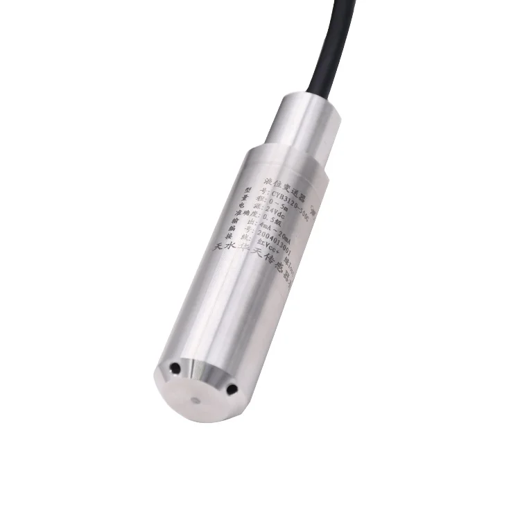 Huatian CYB3120 Submersible Level Transmitter From China 304 Stainless Steel Probe for Accurate Level Measuring