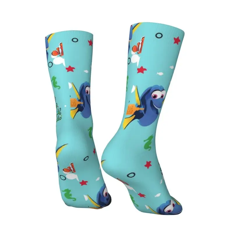 Custom Finding Nemo Dress Socks Mens Womens Warm Funny Novelty Crew Socks