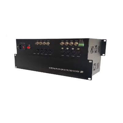 

SD-SDI/HD-SDI/3G-SDI video/XLR AUDIO over 1 single core fiber optic converter