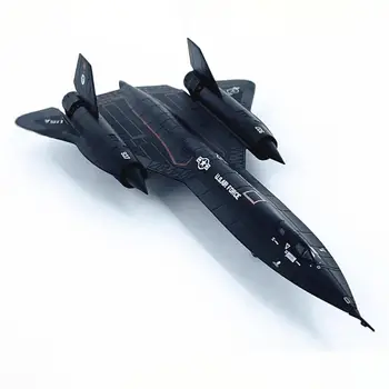 1:144比例合金壓鑄美國SR-71黑鳥偵察機超音速飛機模型經典靜態收藏禮品 12 最佳銷售 SR71黑鳥 - №10