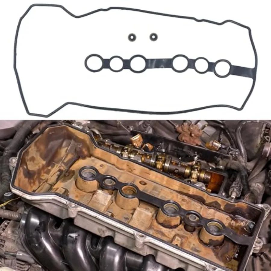 

Engine Valve Cover Gasket Set Fit for Toyota Chevrolet Pontiac 00-08 Corolla, 03-08 Matrix, 00-05 Celica, 03-08 Vibe, 00-02 Pri