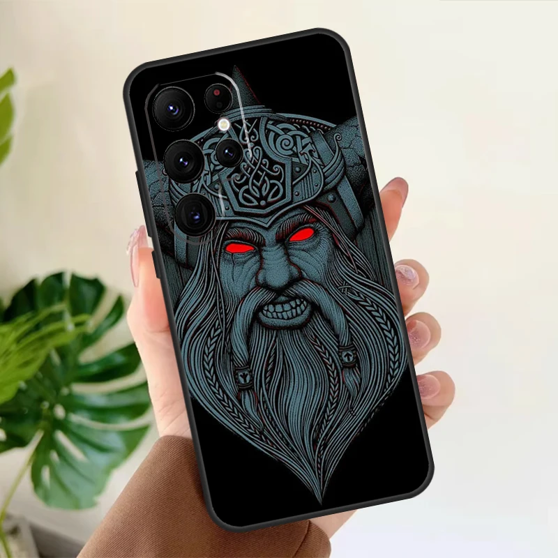 Odin Slavic Gods Case For Samsung Galaxy S23 S22 Ultra S21 FE S8 S9 S10 Plus Note 10 20 Ultra S20 FE Coque