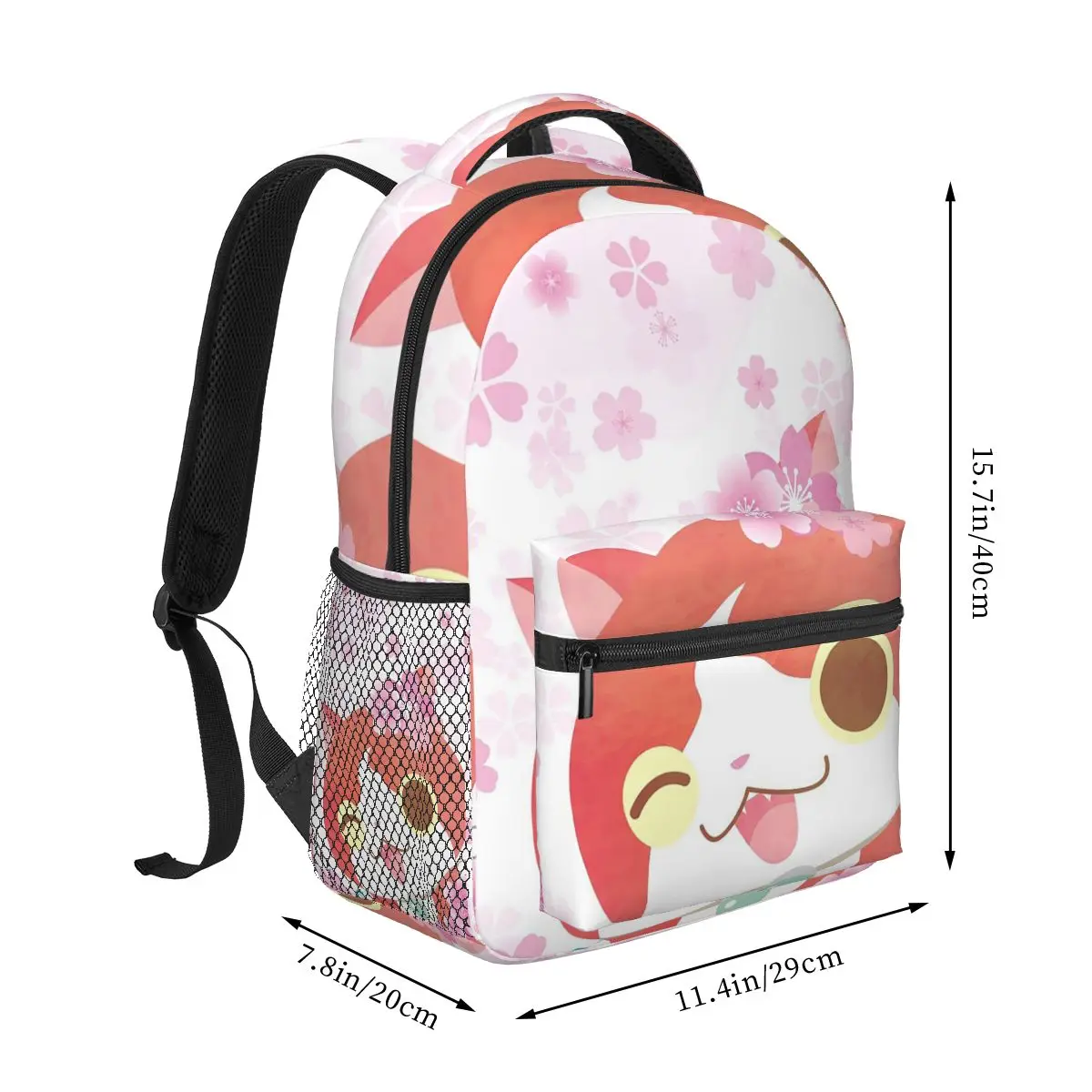 Yokai Watch Jibanyan 2 Backpack Hot Sale Daypack Large Capacity Children BookBag School Bag Shoulder Bags for Men Women
