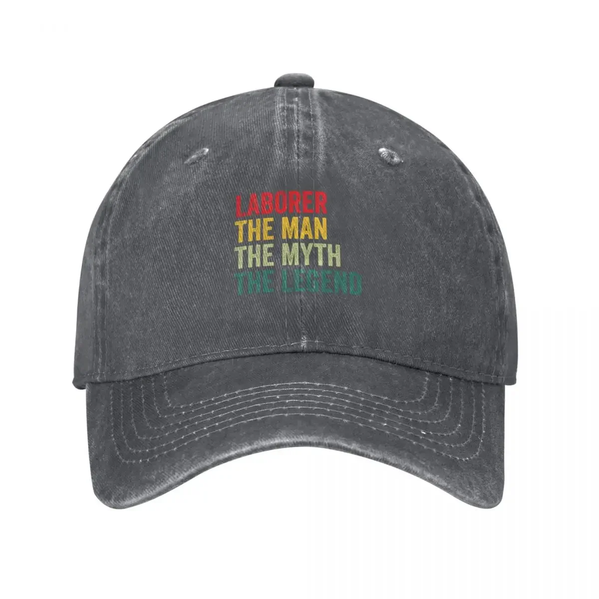 Laborer Mens Gift, Man Myth Laborer Legend, Funny Laborer Baseball Cap cute Winter hat Kids Hat Boy Women's