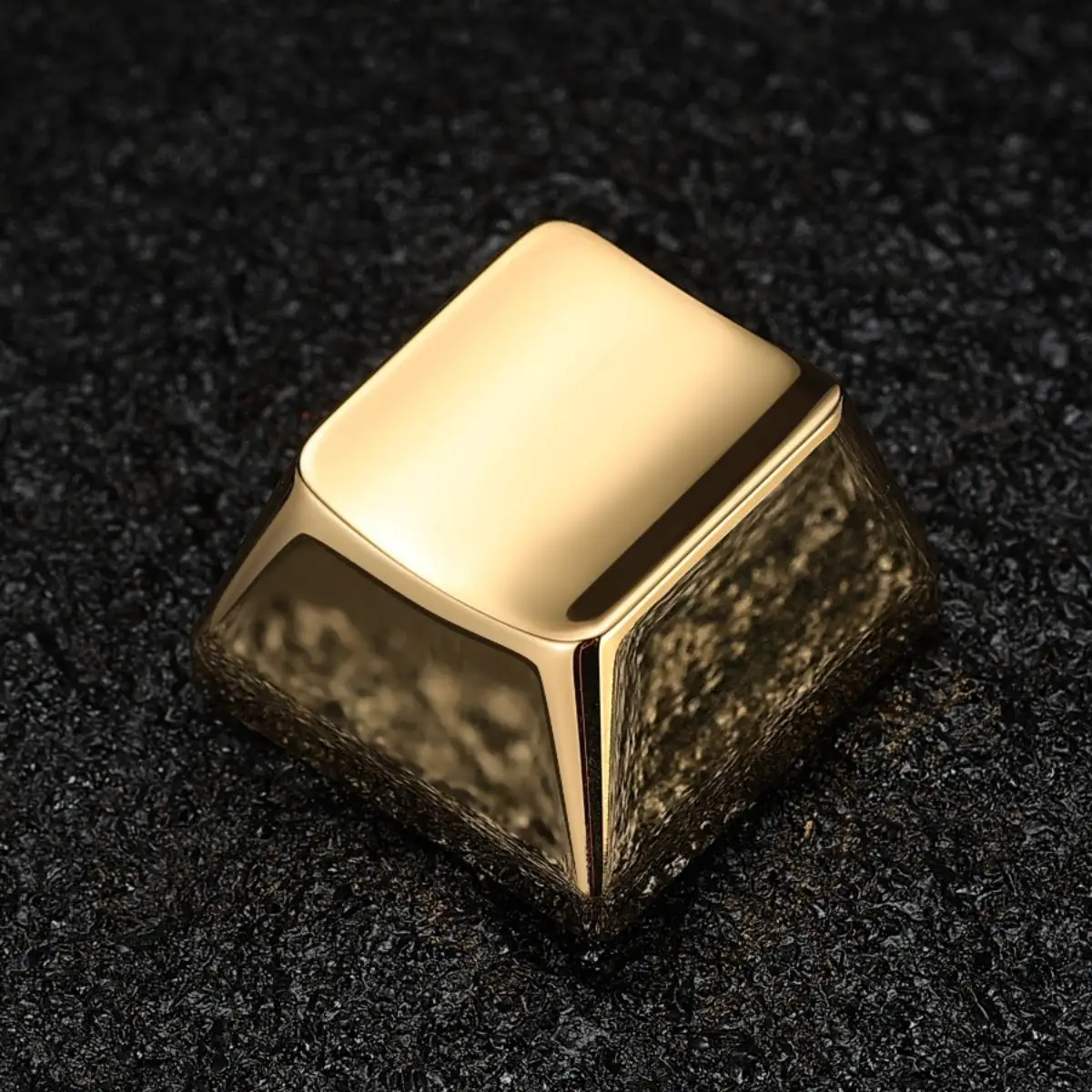 

Copper PVD Gold Highlight Mirror 1u ESC Highly Mechanical Keyboard Metal Keycap