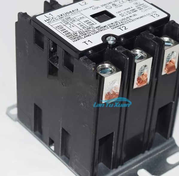 Supply of 208V-240V 40A HCC-3XU04AV American style AC contactor for commercial fryers and fryers