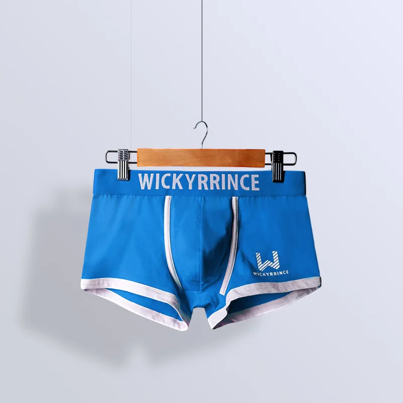Men\'s Convex Pouch Underwear Cotton Youth Comfortable Boxer Short Large Breathable Boxer Underpants Solid Color Panties Lingerie