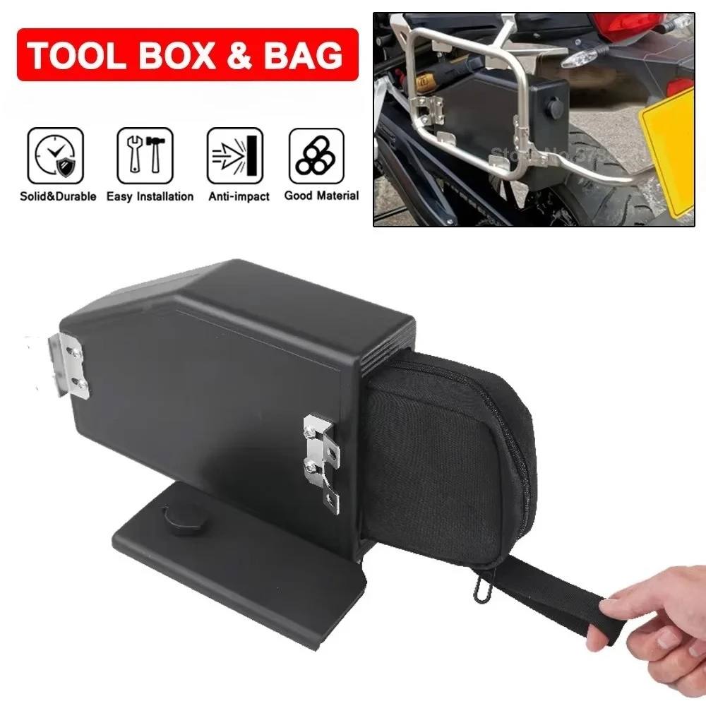 Motorfiets Gereedschapskist Voor Bmw R1200GS R1250GS Adventure Fietstas Rack Gereedschapskist Binnentas GS1200 GS1250 2014-2022 2023 F750GS F850GS
