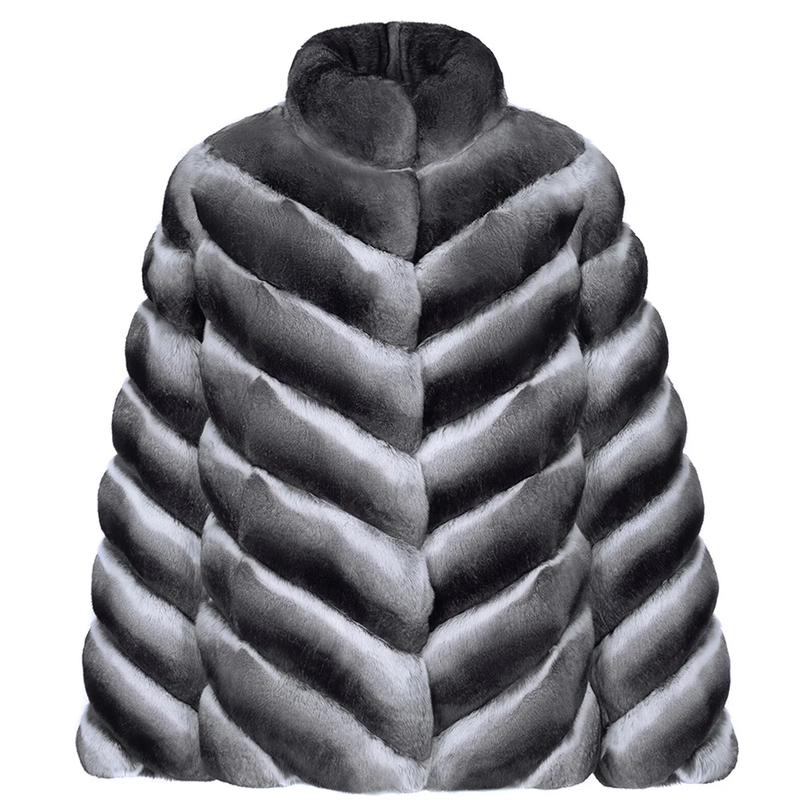 

Fur Jacket For Women Genuine Rabbit Fur Jacket Winter Luxury Jacket High Quality New Outwears