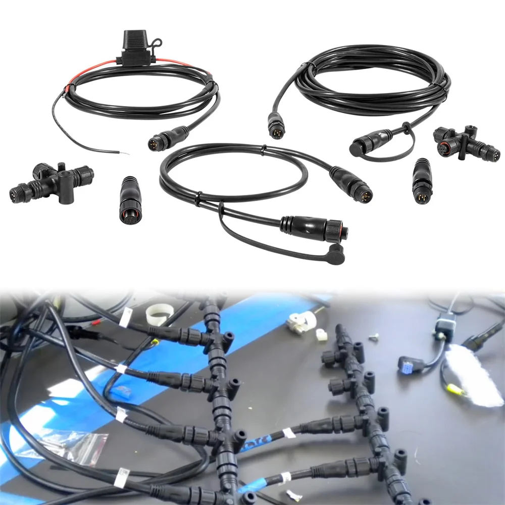124-69 nmea Netzwerk-Starter-Kit nmea Knoten-Terminatoren nmea2000 für t Connector Low rance N2K-Exp-Rd-2 global map 5200c 7200c – Detail 3