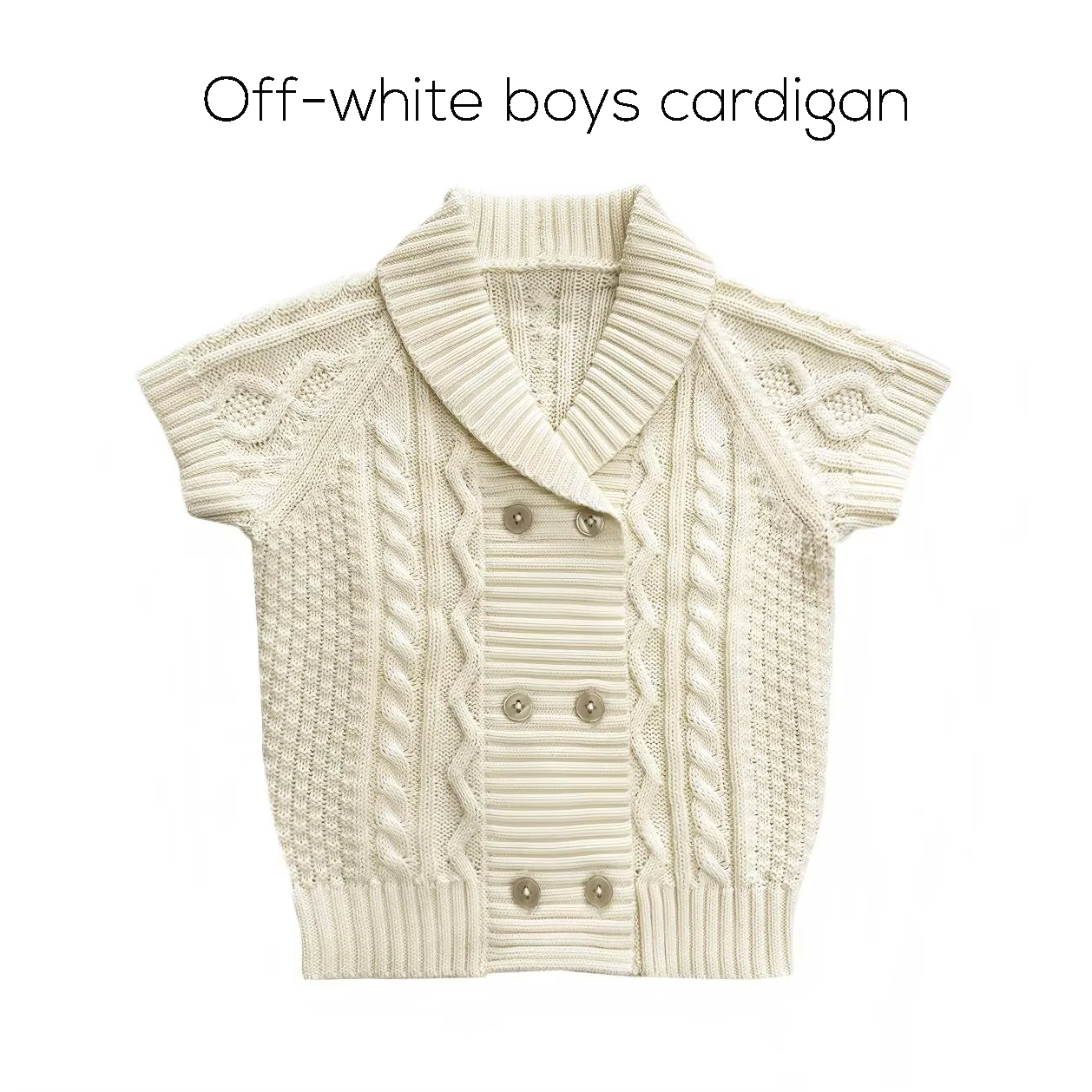 Sapphire Collection – Off-white Cardigan