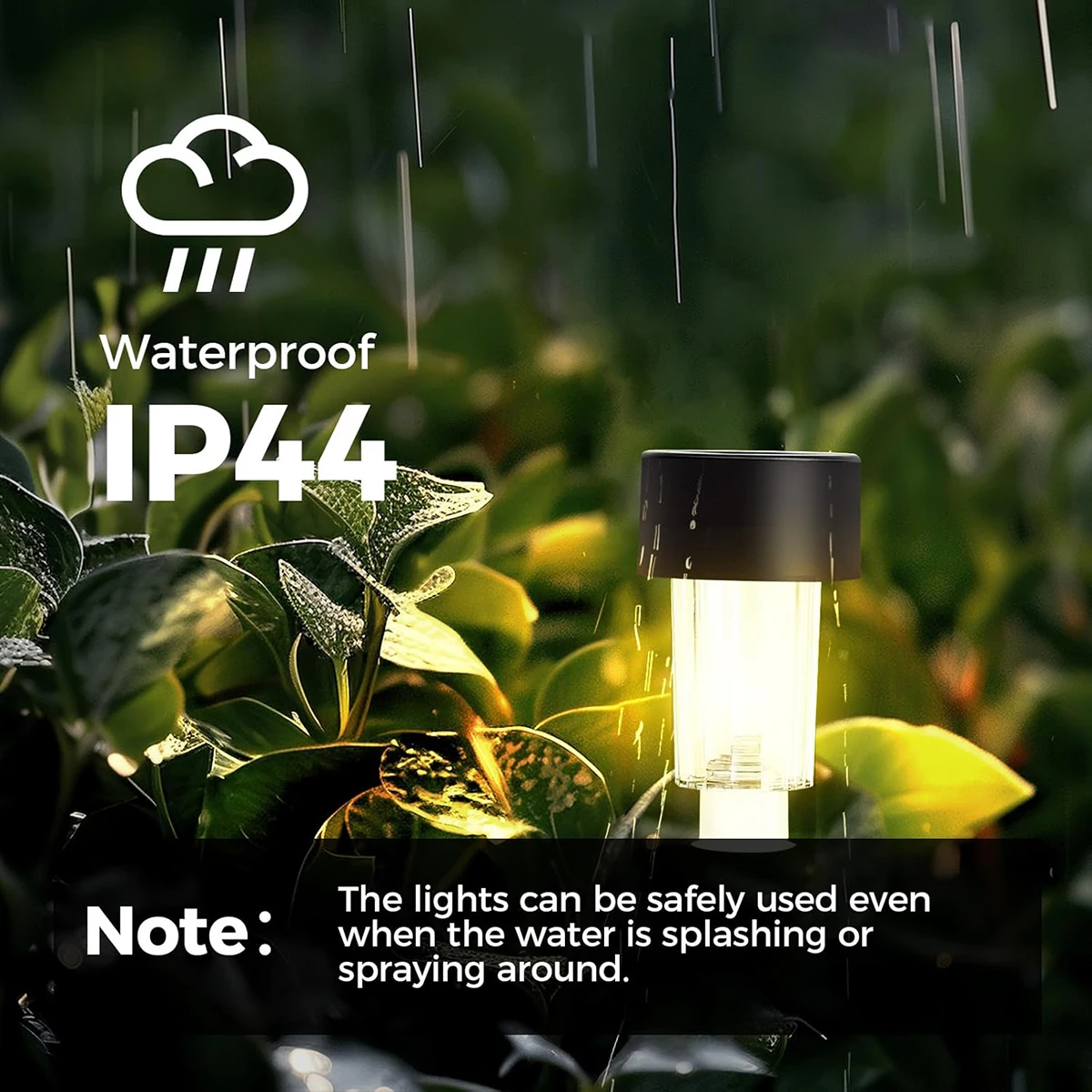 Solar Led Lamp Pool Lights 3000k 6000k Light Sensor Outdoor Landscape Lighting Garden Decoration Accessories Waterproof Exterior