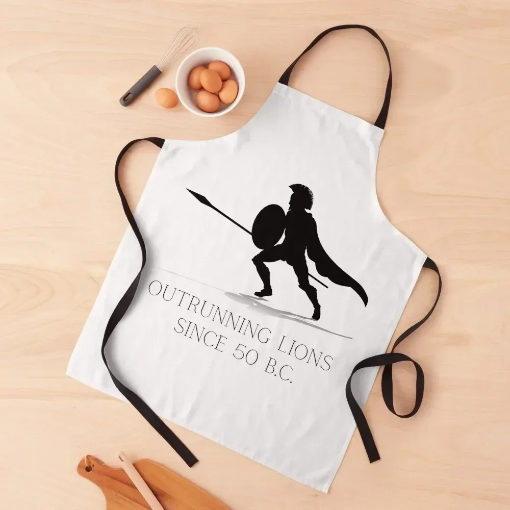 Running Fitness Ancient Rome Gladiator Apron christmas kitchen Things For Home And Kitchen Apron