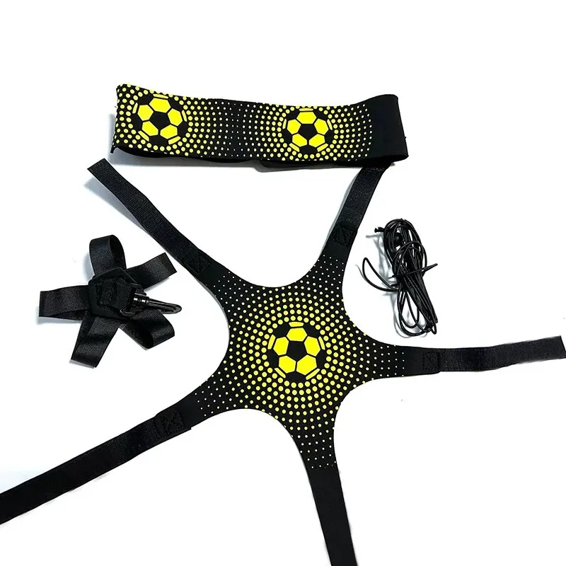 Football Kick Trainer Soccer Training Aids Hands for Kids with Adjustable Belt Elastic Rope Soccer Trainer Sport Equipment