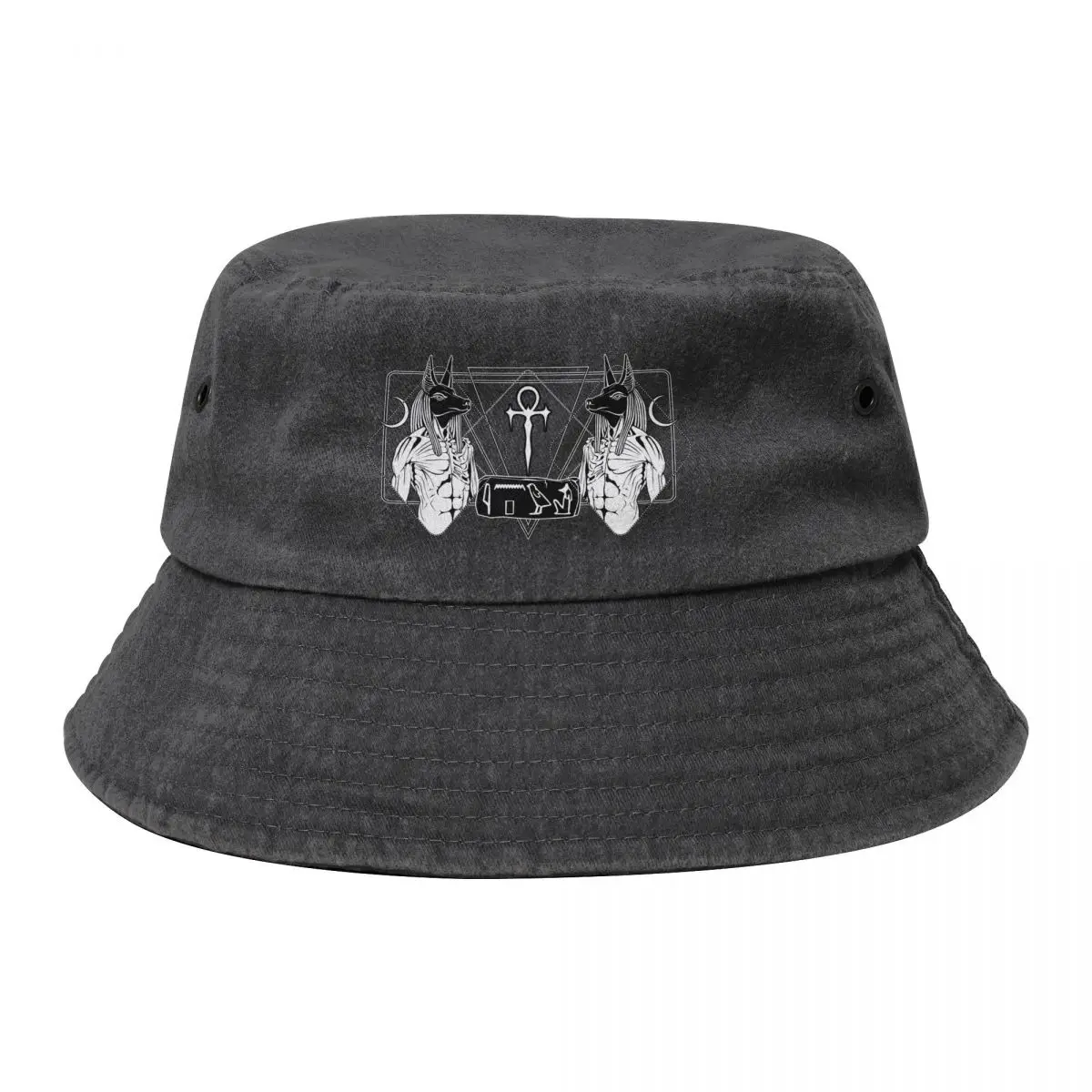 ANUBIS - God of aldilà e mummification Bucket Hat Icon Trucker Hat Luxury Brand Snapback Cap cappelli donna uomo