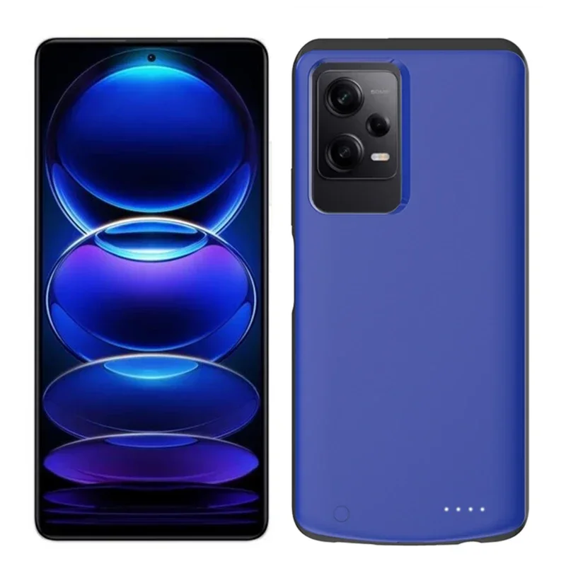 For Xiaomi Redmi Note 12 Pro External Battery Cases 10000mAh Portable Charger Power Bank Cover For Redmi Note 12 Powerbank Case