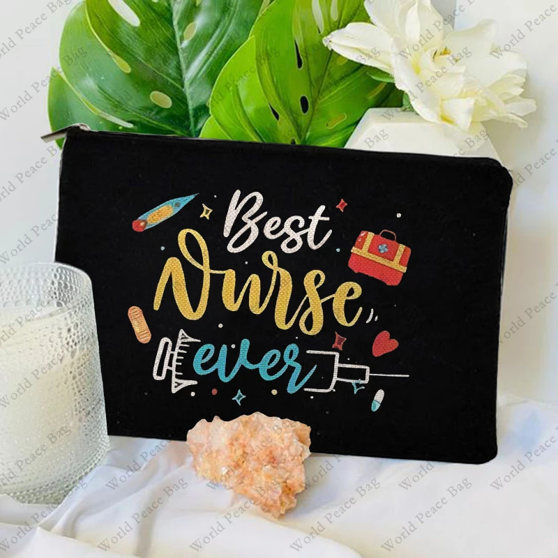 1pc Nurse Makeup Bags,Nurse Gifts for Women,Nurse Cosmetic Bags With Zipper,Nurse Gifts for Nursing Student,Student Nurse Gifts