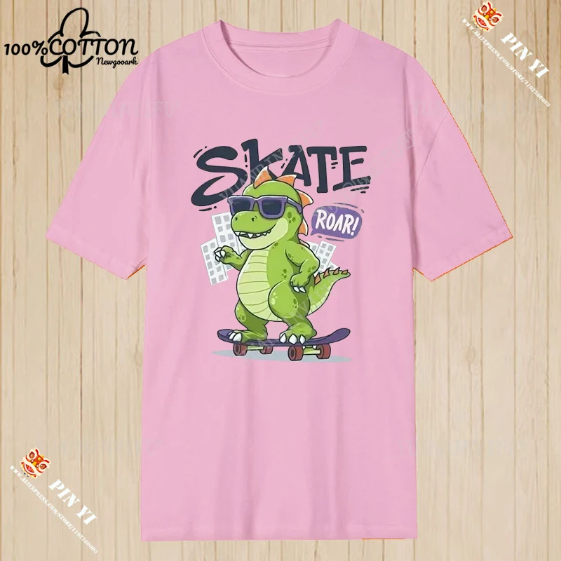 Harajuku نمط جديد عادية Goscoot Etsy تي شيرت قمصان قطنية تتجه وتتسابق للجنسين قميص فضفاض تنفس منتج ساخن #2