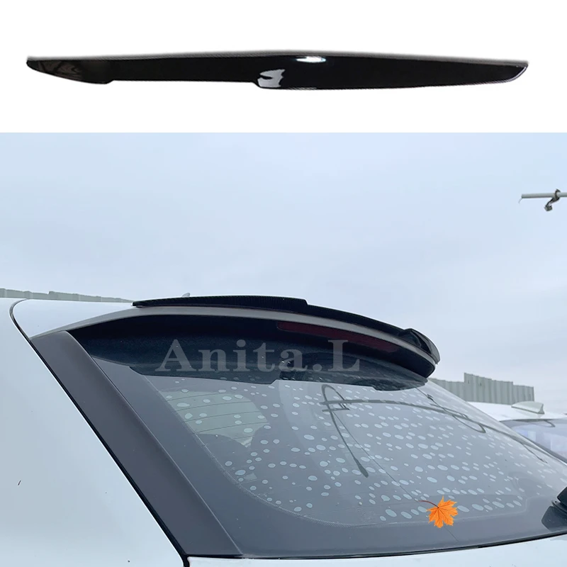 

Universal Roof Spoiler For A udi Q3 Q5 2013-2023 Hatchback M4 Style High Quality PU Material Car Rear Wing Accessories Body Kit