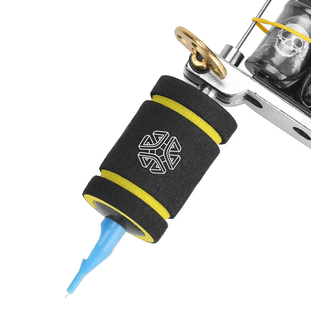 

10 шт. Удобные накладки на рукоятки тату-машинок: эргономичные, нескользящие, из гибкого поролона для снижения усталости рук при длительном использовании