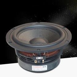 KYYSLB 60W 6.5 pollici Mid-bass Speaker Drive Unit Home Theater Car Audio modifica altoparlante Woofer HIFI ad alta potenza