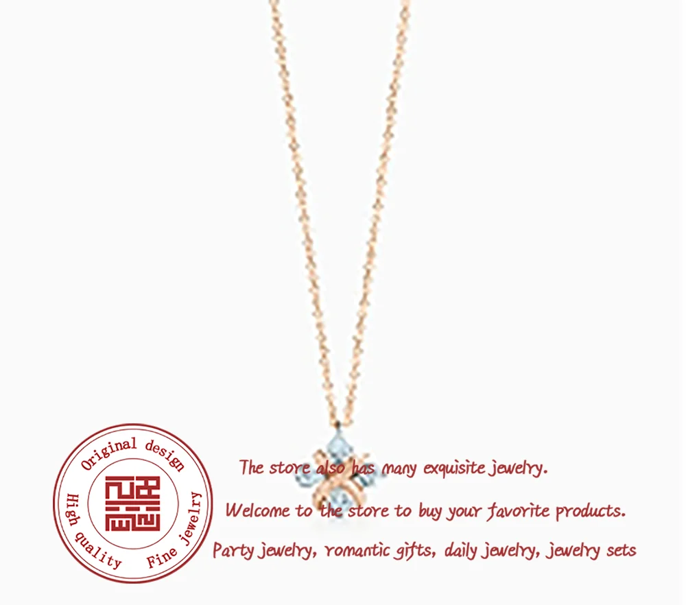 Rose Gold Necklace …