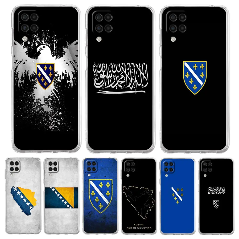 Phone Case For Samsung A13 A33 A35 A55 A73 A53 A23 A51 A71 A21S A12 A31 A41 A05s A03S A15 A25 5G Bosnia and Herzegovina Passport