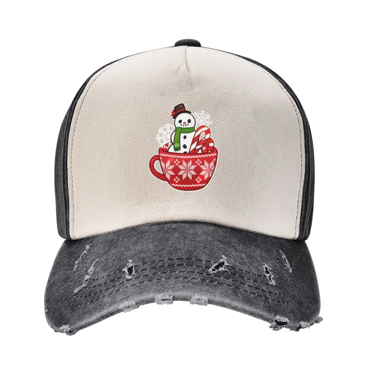 

Свитер со снеговиком, чайная чашка, бейсболка, рыболовная шапка, кепка Snapback со значком, женская и мужская