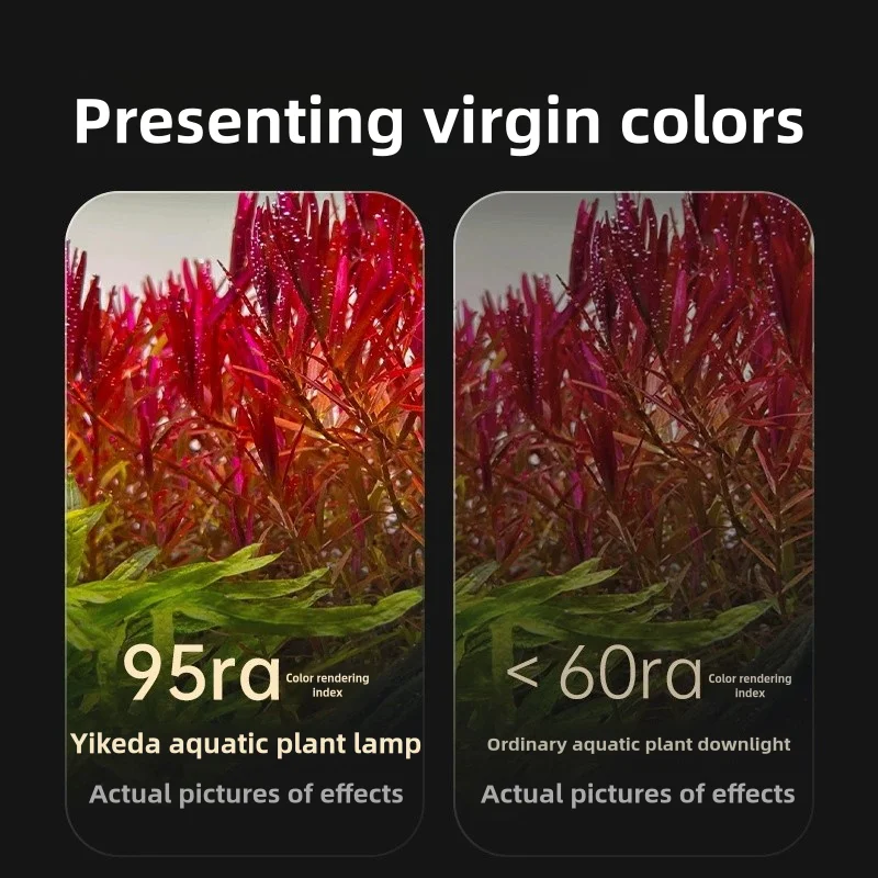 RGB Full Spectrum 6-Way Control Smart APP ควบคุม LED Aquarium Light สําหรับถังน้ําเค็ม