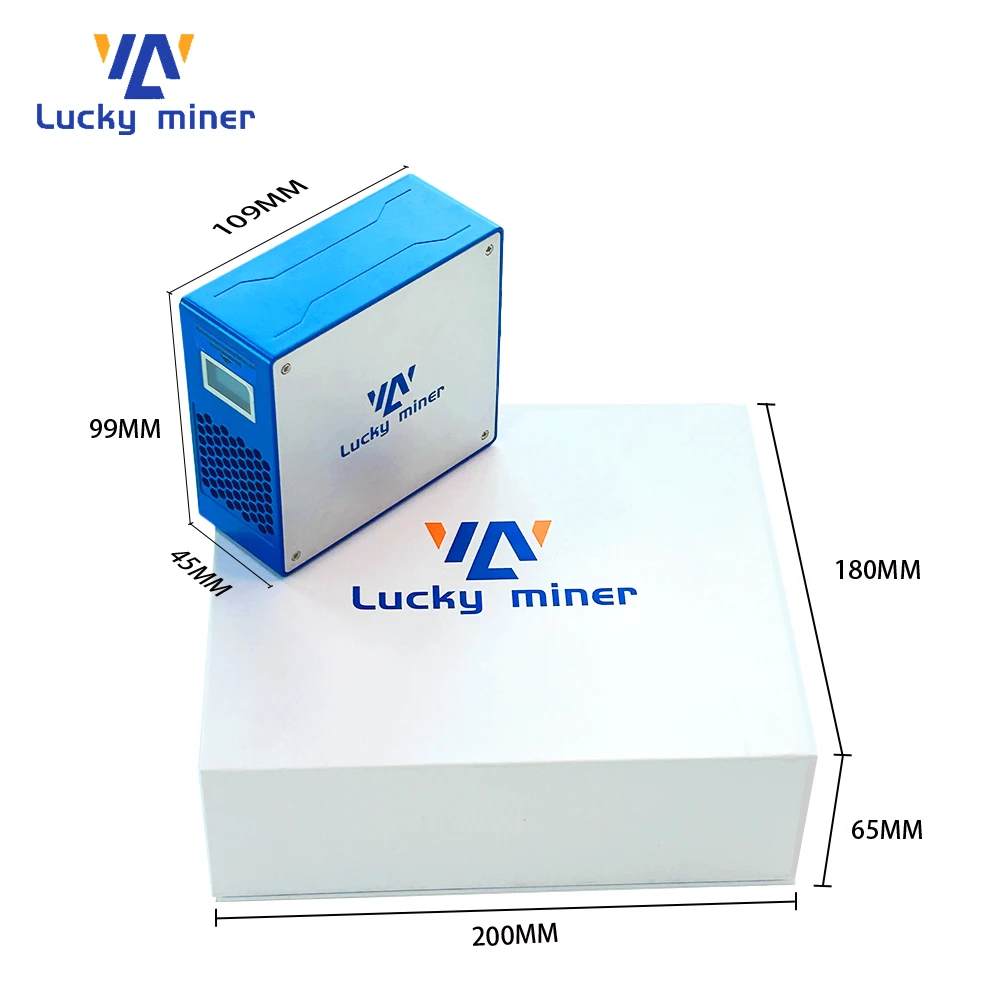Lucky Miner LV07 Solo miner 1TH/s Blockchain cryptocurrency mining machine Bitcoin Lottery Miner