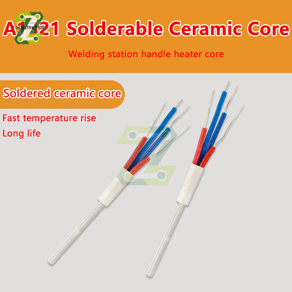 A1321 Ceramic Heating Element 24V 50W Heater Core For HAKKO 936 937 907 8586 soldering iron Saike soldering station replacement