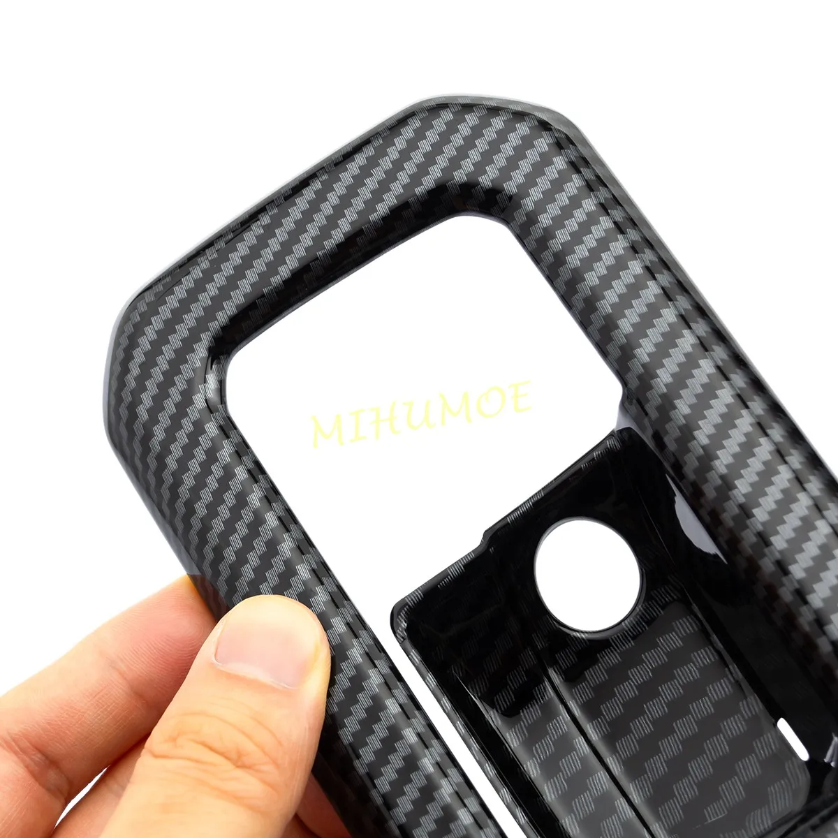 4 قطعة ألياف الكربون سيارة الداخلية مقبض الباب السلطانية غطاء إطاري الكسوة لسوزوكي جيمي 2019 2020 2021 2022 2023 2024 2025 اكسسوارات